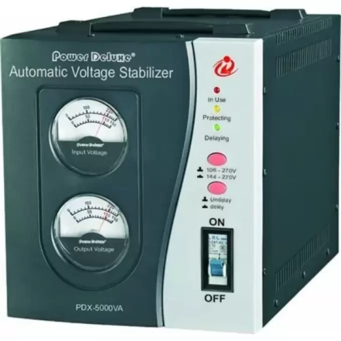 Power Deluxe Stabilizer Pdx 5000-va :- The Power Deluxe Stabilizer PD...