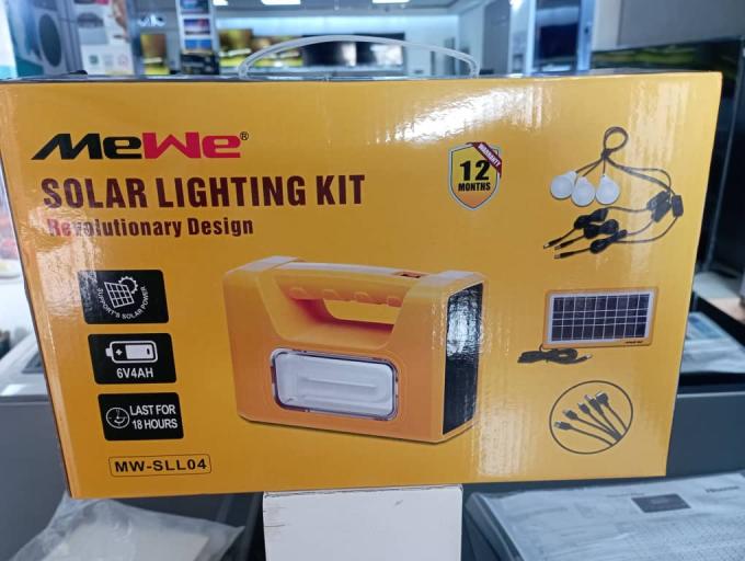 Mewe Solar Lighting System + LED Bulbs MW-SLL04 :- SPECIFICATIONS     ·        So...