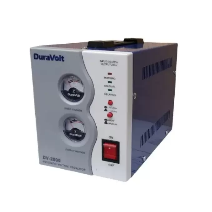 DuraVolt Dv 2000va Relay Automatic Voltage Stabilizer :- 2000VA  Wide input voltage ran...
